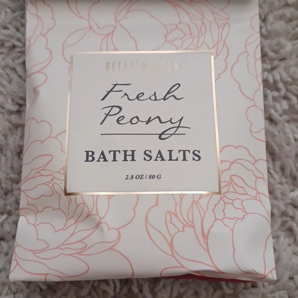 NWT Bath Salts 5pk by Belle Maison